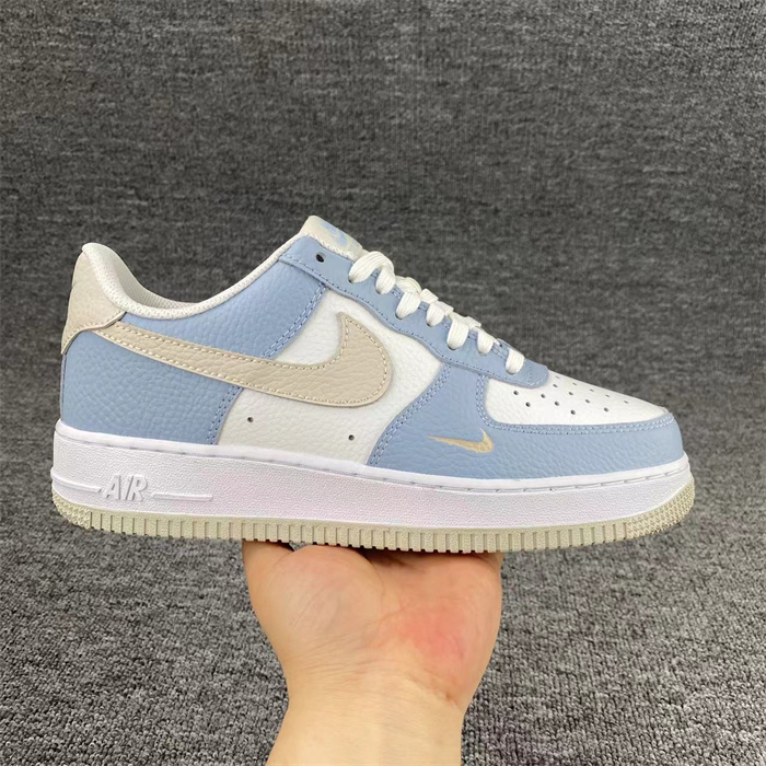 Women's Air Force 1 Blue/White Shoes Top 239